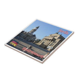 zDE066 BERLIN GENDARMENMARKT Tyskland, Kakelplatta
