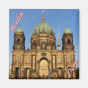 zDE067 BERLIN Berliner Dom, Tyskland, Fridge Magnet
