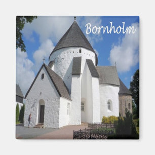 zDK004 BORNHOLM Danmark - Fridge Magnet