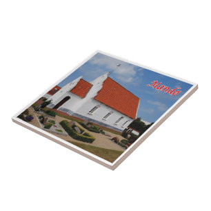 zDK010 MANDØ KIRK Frisian Islands Danmark Kakelplatta