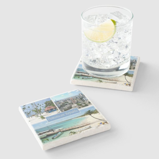 zDO005 DOMINICAN REPUBLIC, Mosaic, Amerika, Stenunderlägg (Sidan)