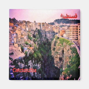 zDZ006 COSTANTINA, Algeriet, Afrika, Fridge Magnet
