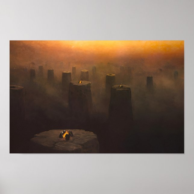 Zdzislaw Beksinski art Poster (Framsidan)