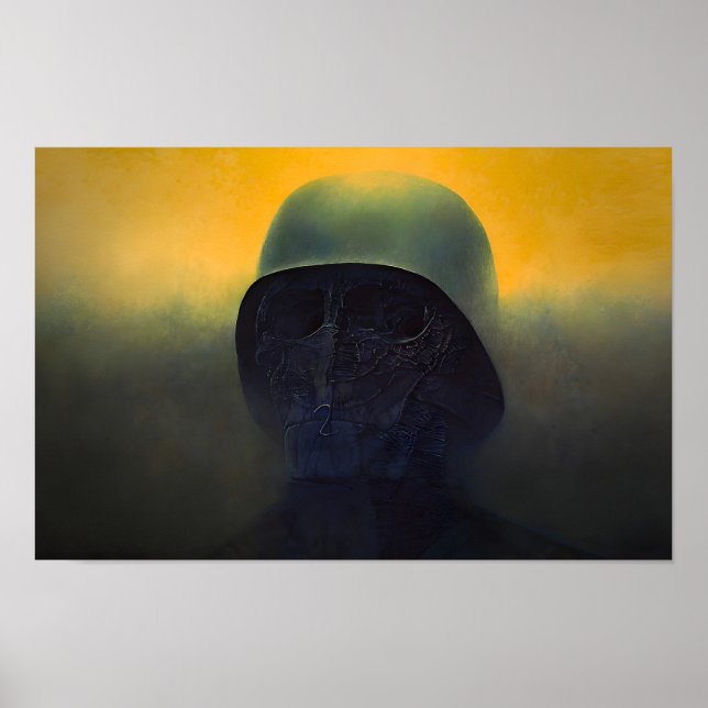 Zdzislaw Beksinski art style Poster (Framsidan)