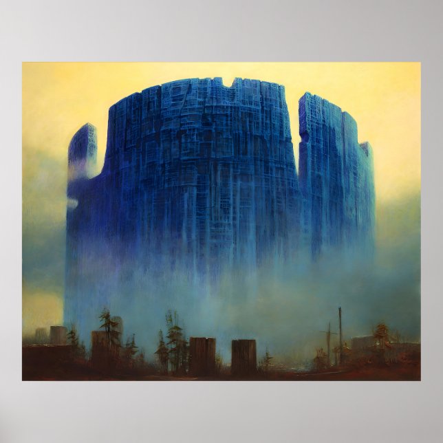 Zdzislaw Beksinski konst Poster (Framsidan)