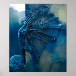 Zdzislaw Beksinski konst Poster