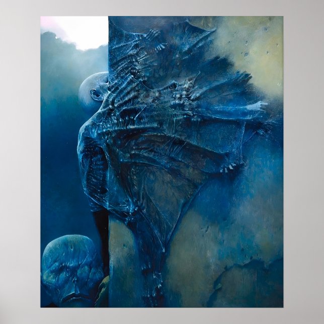 Zdzislaw Beksinski konst Poster (Framsidan)