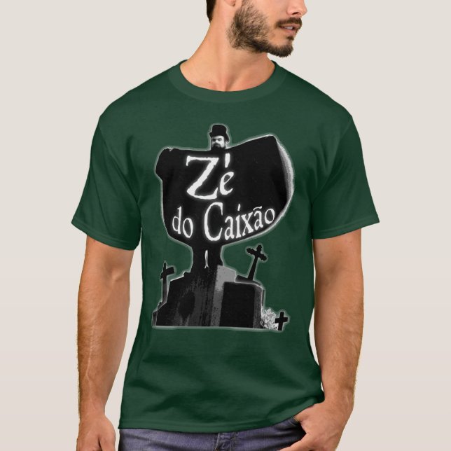 Ze do Caixao Coffin Joe Tribute T Shirt (Framsida)
