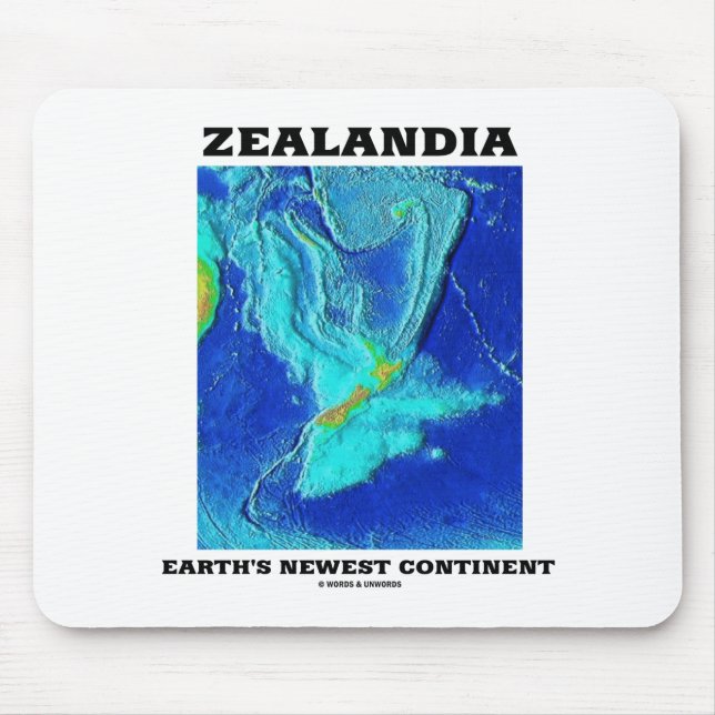 Zealandia Earth's Newest Continent Musmatta (Framsidan)