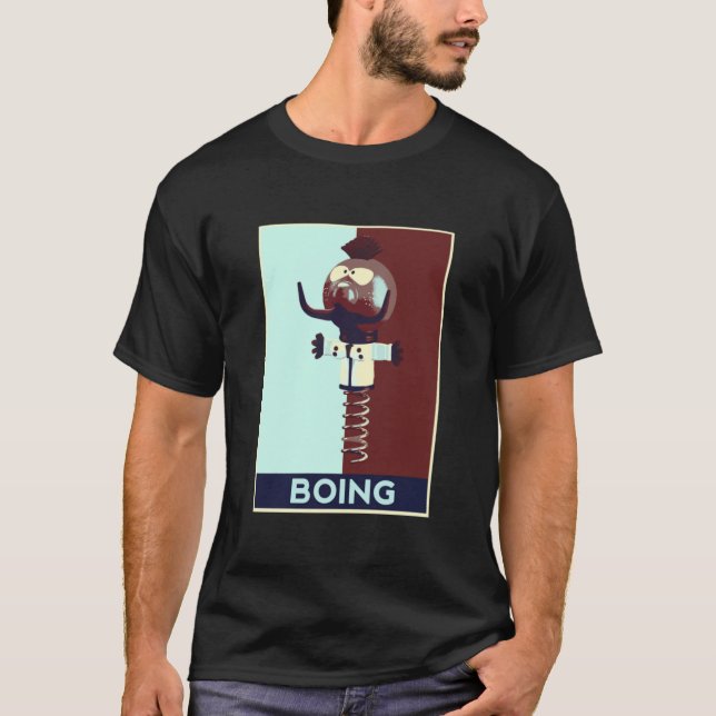 Zebedee Boing Pop Art Classic T Shirt (Framsida)