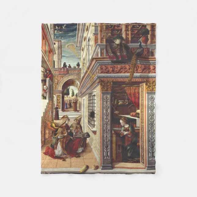 Zebedingen Carlo Crivelli Renässanskonst Fleecefilt (Framsidan)
