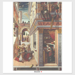 Zebedingen Carlo Crivelli Renässanskonst Klistermärken