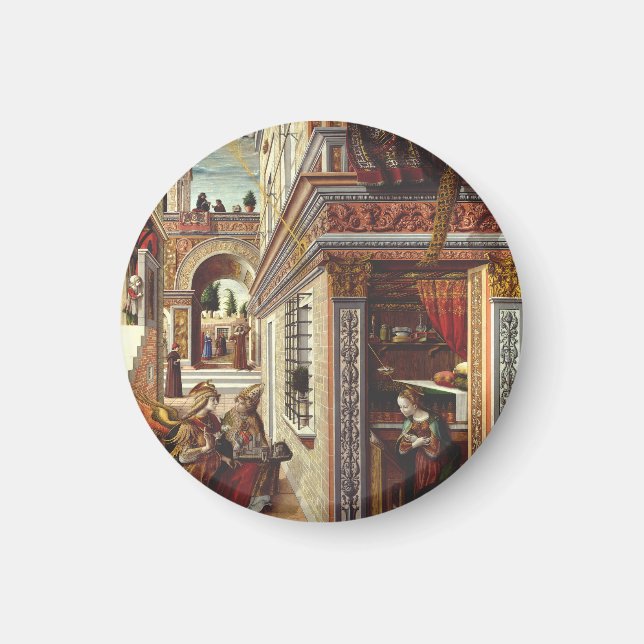 Zebedingen Carlo Crivelli Renässanskonst Magnet (Framsidan)