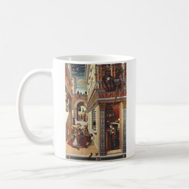 Zebedomen Carlo Crivelli Renässanskonst Kaffemugg (Vänster)