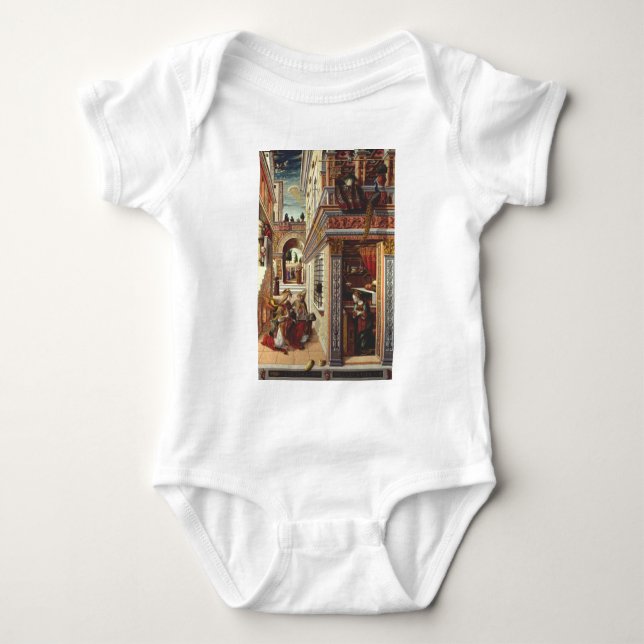 Zebedomen Carlo Crivelli Renässanskonst T Shirt (Framsida)
