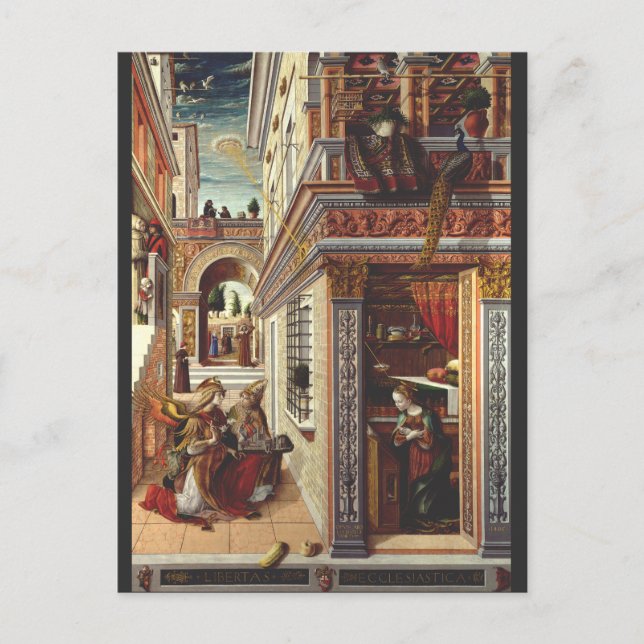 Zebedomen Carlo Crivelli Renässanskonst Vykort (Framsida)
