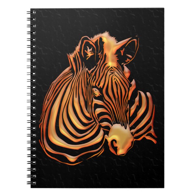 Zebra 1 Anteckningsbok Med Spiral (Framsidan)