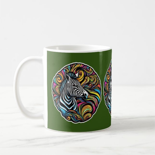 Zebra 1 kaffemugg (Vänster)