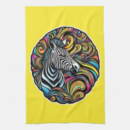 Zebra 1 kökshandduk