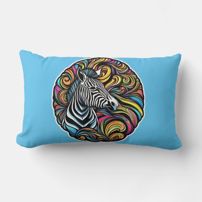 Zebra 1 lumbarkudde (Framsida)