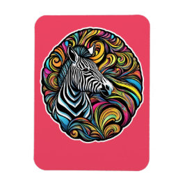 Zebra 1 magnet