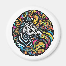 Zebra 1 magnet