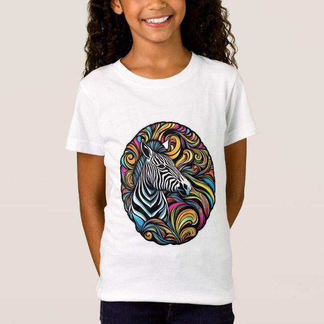 Zebra 1 t shirt (Framsida)
