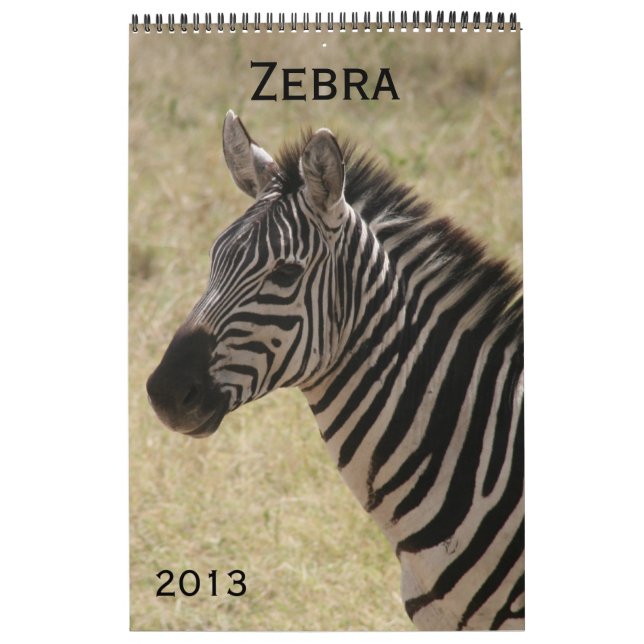 zebra 2013-kalender kalender (Omslag)