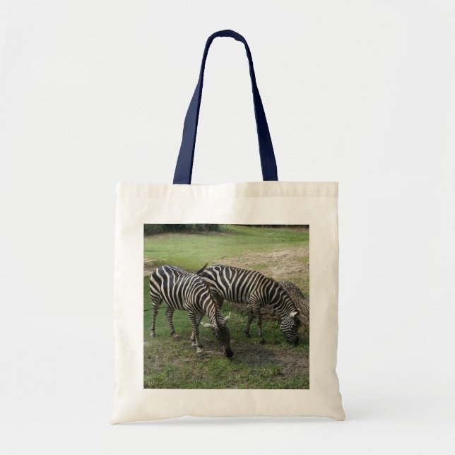 Zebra #2 Tote Bag Tygkasse (Framsidan)