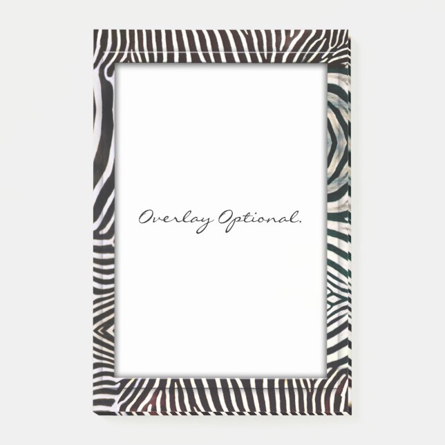 Zebra 3 post-it block (Framsida)