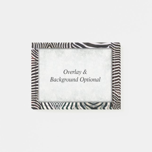 Zebra 3 post-it block (Framsida)