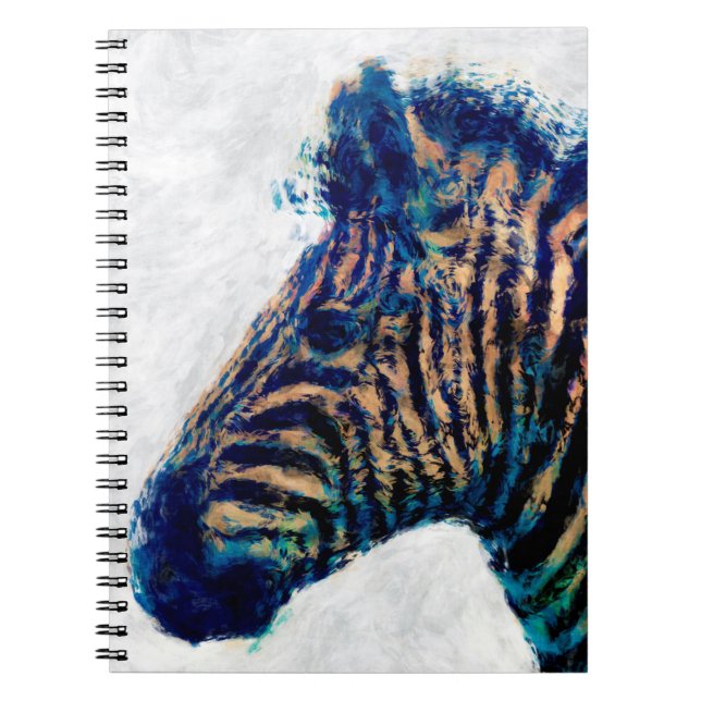 Zebra 4 anteckningsböcker (Framsidan)