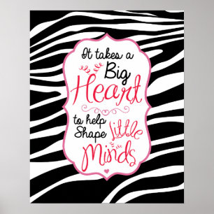 Zebra ABC:s Poster