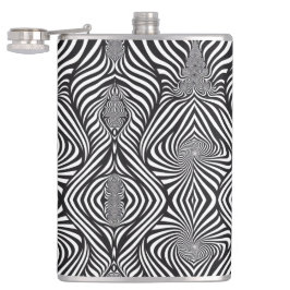 Zebra Abstrakt B&W Fickplunta