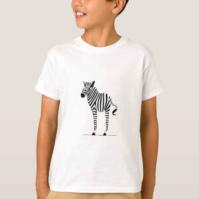 Zebra Älskare Gifts T-shirt (Framsida)