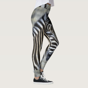 Zebra Älskare Leggings