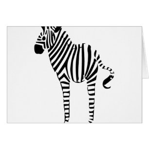 Zebra Älskare OBS Kort