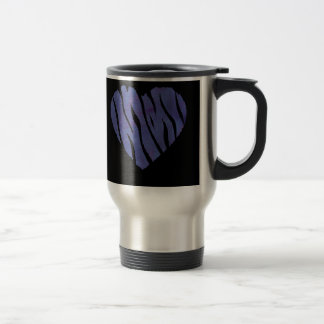 Zebra Animal Print Lila Heart Resemugg
