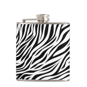 Zebra Animal Skin Print Mönster-15391 Fickplunta