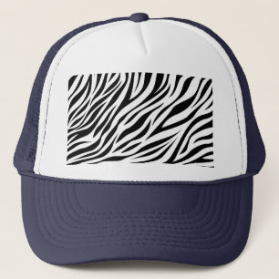 Zebra Animal Skin Print Mönster-15391 Keps