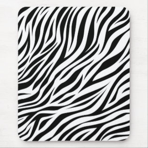 Zebra Animal Skin Print Mönster-15391 Musmatta