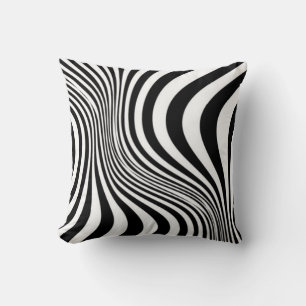 Zebra Animal Skin Struktur Mönster-88000 Kudde