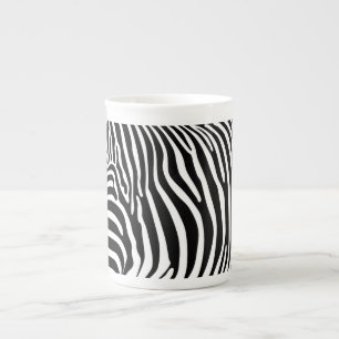Zebra Animalprint Benporslin Mugg