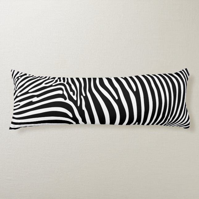 Zebra Animalprint Kroppskudde (Framsidan)