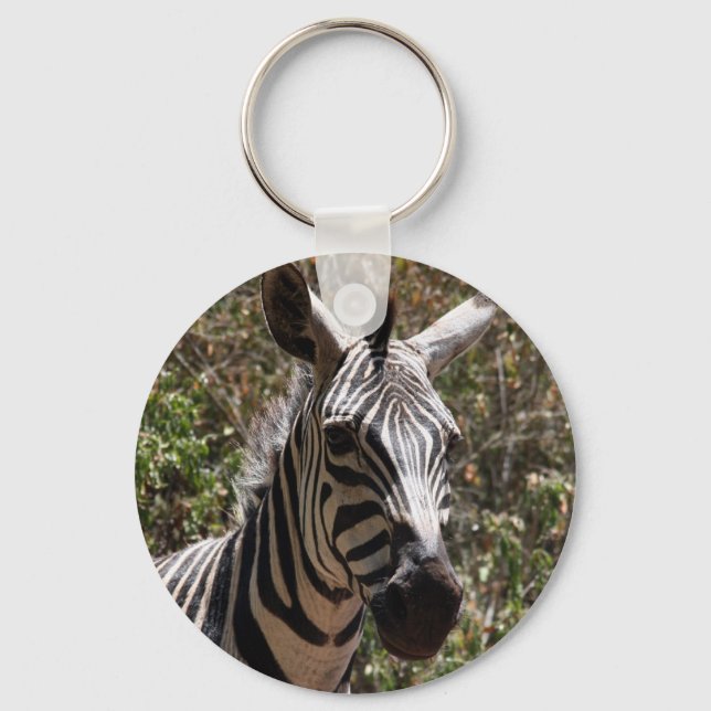 zebra ansikte nyckelring (Framsida)