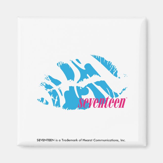 Zebra Aqua Magnet (Framsidan)
