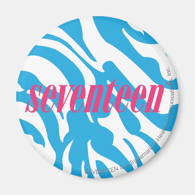Zebra Aqua Magnet (Framsidan)