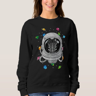 Zebra Astronaut-djurdjupet i Space Cosmic Univer T Shirt