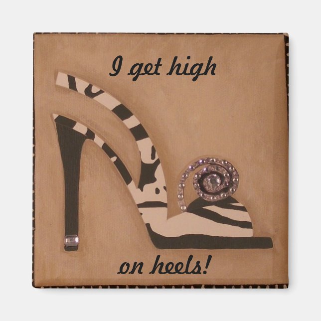 Zebra, Baby! Magnet (Framsidan)