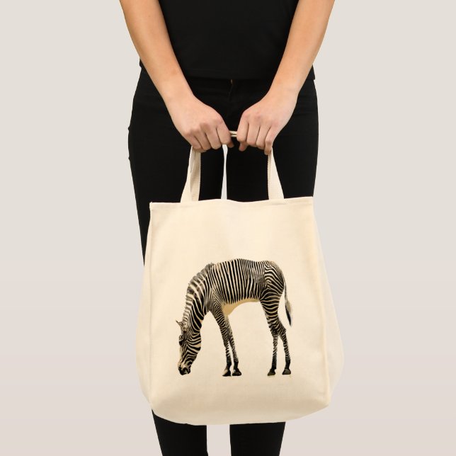 Zebra Bag Tygkasse (Framsida (produkt))